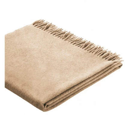Плед Biederlack Britta beige