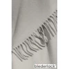 Плед Biederlack Britta Silver Wool