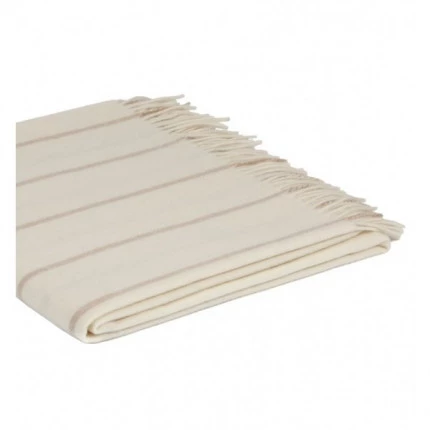 Cashmere-Plaid Streifen natur