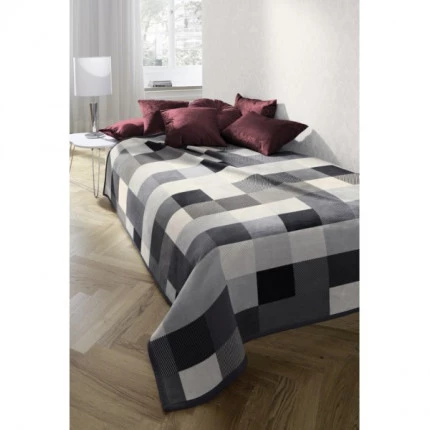 Orion Cotton Home Grey Checked