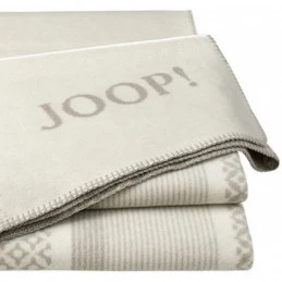 Плед JOOP! CF STRIPES Ecru-Feder