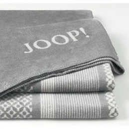Плед JOOP! CF STRIPES Graphit-Rauch