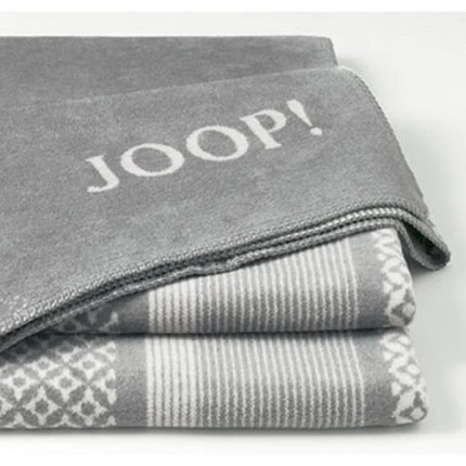 Плед JOOP! CF STRIPES Graphit-Rauch