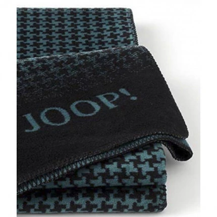 Плед JOOP! PEPITA Smeraldo-Schwarz