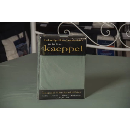 Простирадло фланелевe Kaeppel колір світло-сірий